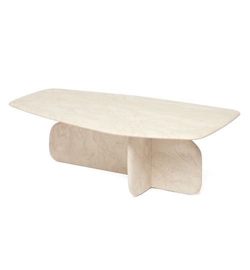 Celine Cocktail Table - Biscuit