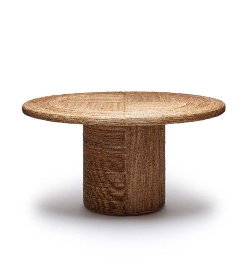 Laguna Dining Table - Banana Bark